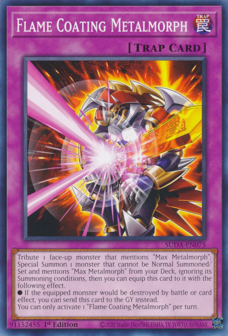 Flammenüberzug-Metallwandler (Flame Coating Metalmorph)