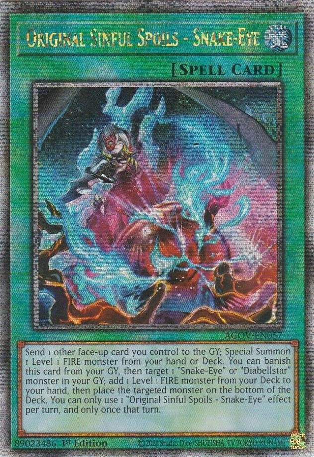 Original Sinful Spoils - Snake-Eye