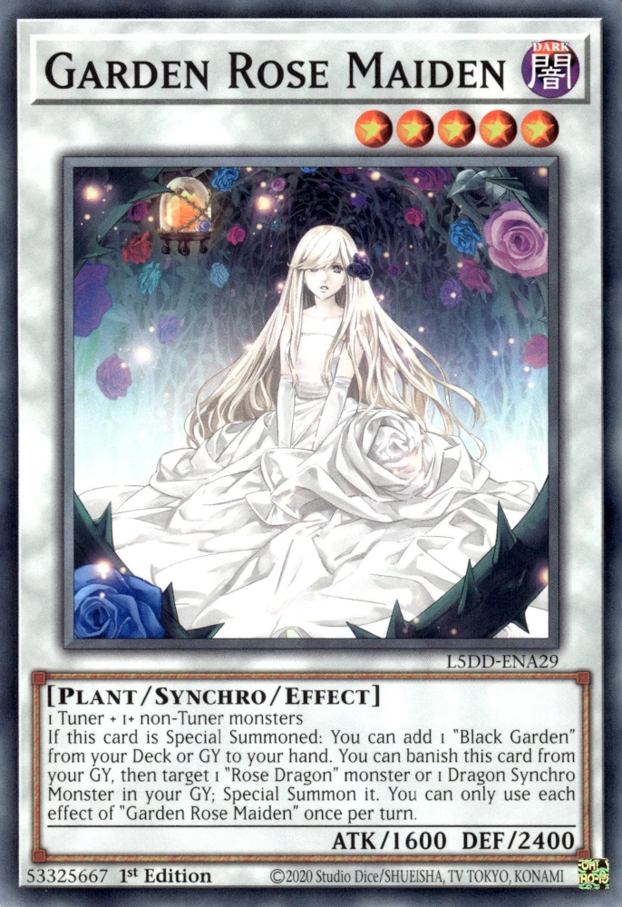 Garden Rose Maiden - Yugipedia