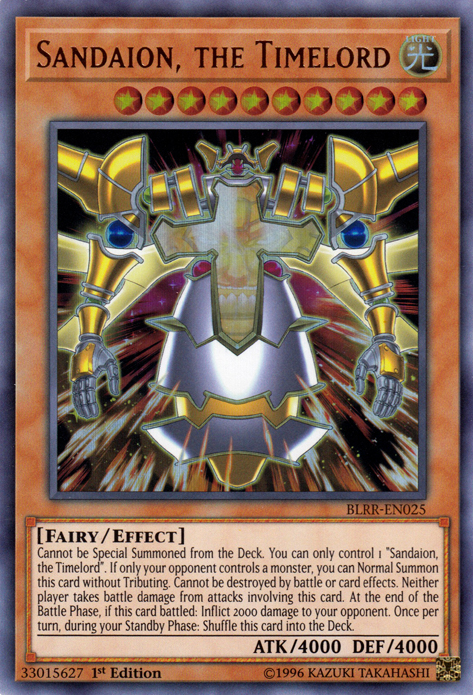 Metaion the Timelord BLRR-EN026 Ultra Rare 1st NM Yugioh