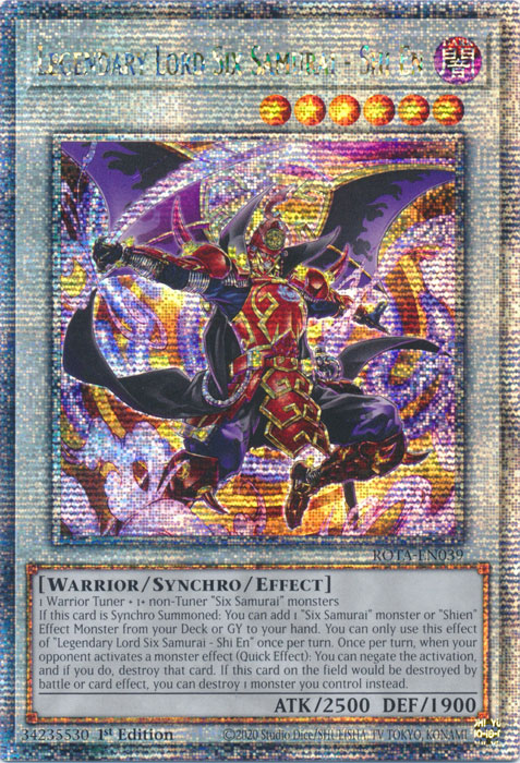 Legendärer Lord der Sechs Samurai - Shi En