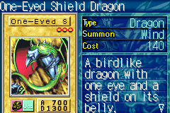 MRL-E127 Yugioh One-Eyed Shield Dragon
