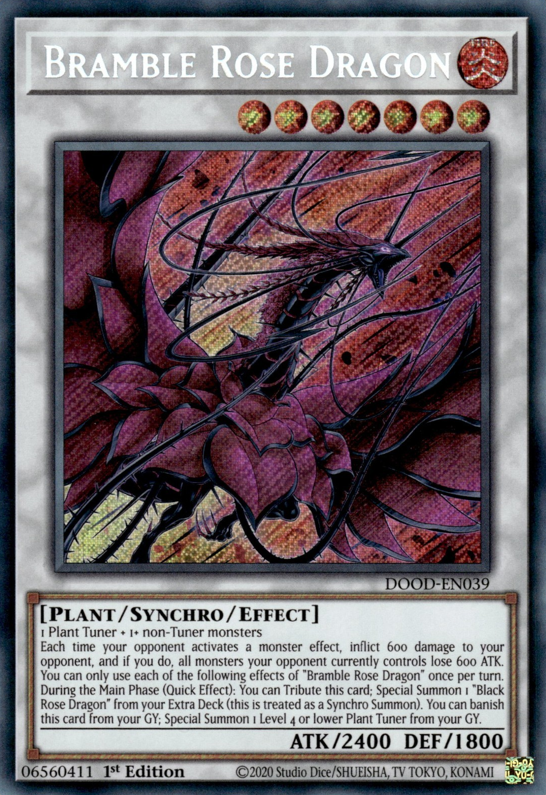 Dornen-Rosendrache (Bramble Rose Dragon)