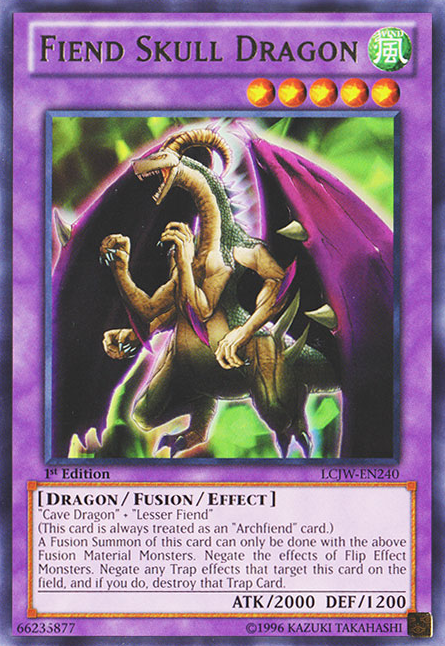 TP6-EN013 Fiend Skull Dragon - Tournament Pack 6 Promo Edition Yu-Gi-Oh! Common by Yu-Gi-Oh!