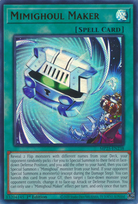 yugioh card maker wiki Mimighoul Maker