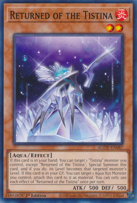 Returned of the Tistina - Yugipedia - Yu-Gi-Oh! wiki