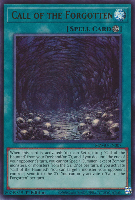 Call of the Forgotten - Yugipedia