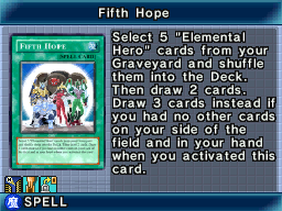 fifth hope yugioh card Amazon.com: Yu-Gi-Oh! - Fifth Hope (TAEV-EN045) main image 1