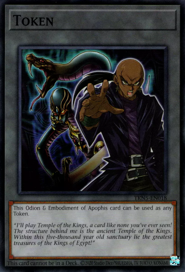 Token (Odion and "Embodiment of Apophis")