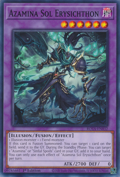 Azamina Sol Erysichthon - Yugipedia Azamina Sol Erysichthon - Yugipedia