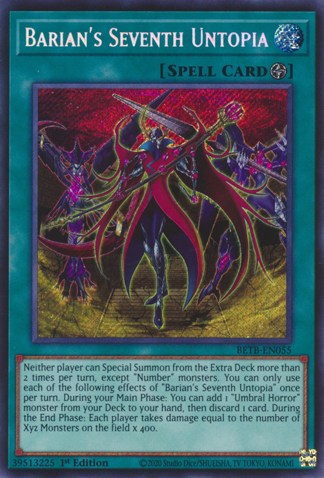 バトルオブヴァリアント Barian's Seventh Untopia - Yugipedia