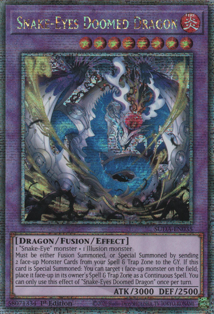 Schlangenauge Verdammter Drache
