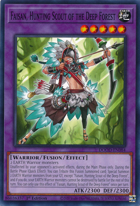 Faisan, jagender Kundschafter aus dem tiefen Wald (Faisan, Hunting Scout of the Deep Forest)