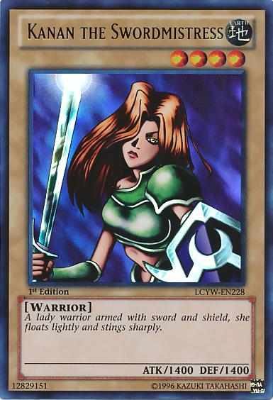 Kanan the Swordmistress - Yugipedia - Yu-Gi-Oh! wiki