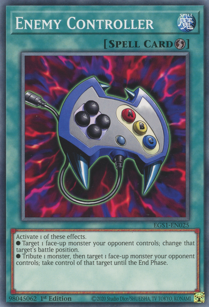 duel links how to get enemy controller