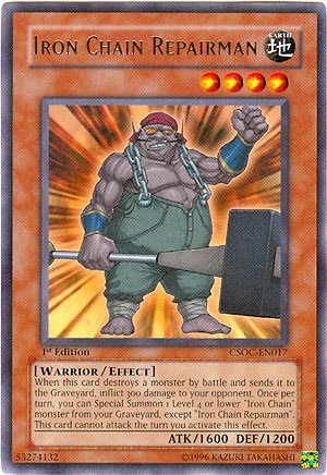 Yu-Gi-Oh! Wiki - Iron Chain Coil