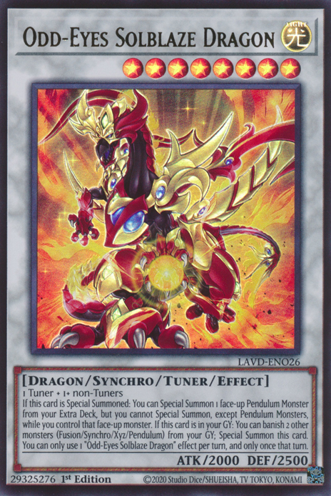 Odd-Eyes Solblaze Dragon - Yugipedia