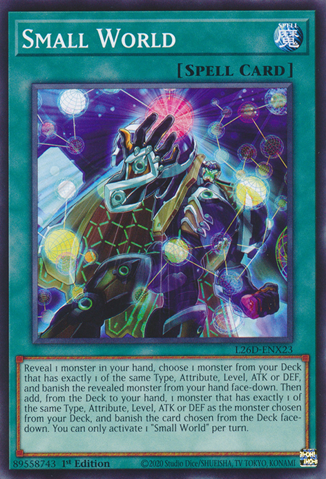 yugioh small world card Amazon.com: Small World (UR) - RA01-EN067 - Ultra Rare