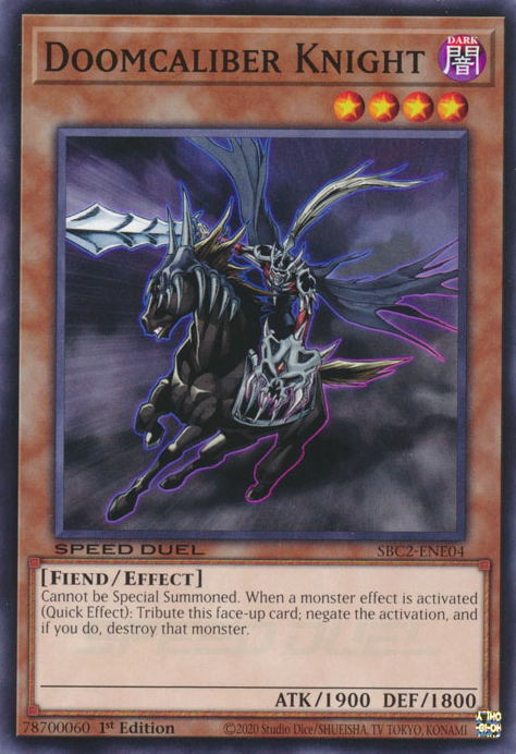 Doomcaliber Knight - Yugipedia