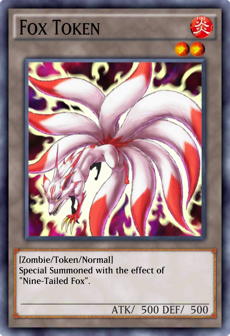 狐火　5点 Fox Token (Duel Links) - Yugipedia
