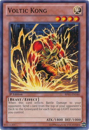 Yu-Gi-Oh Voltic Kong TP01-JP002 Normal Parallel Mint 