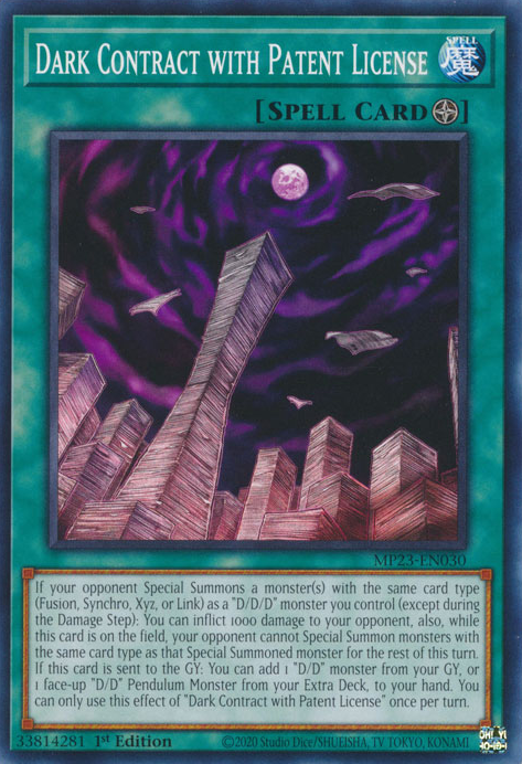 Dark Contract with Patent License - Yugipedia