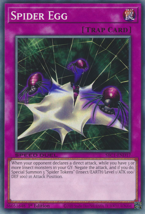 yugioh spider deck Block Spider NECH-EN003 Yu-Gi-Oh! Card