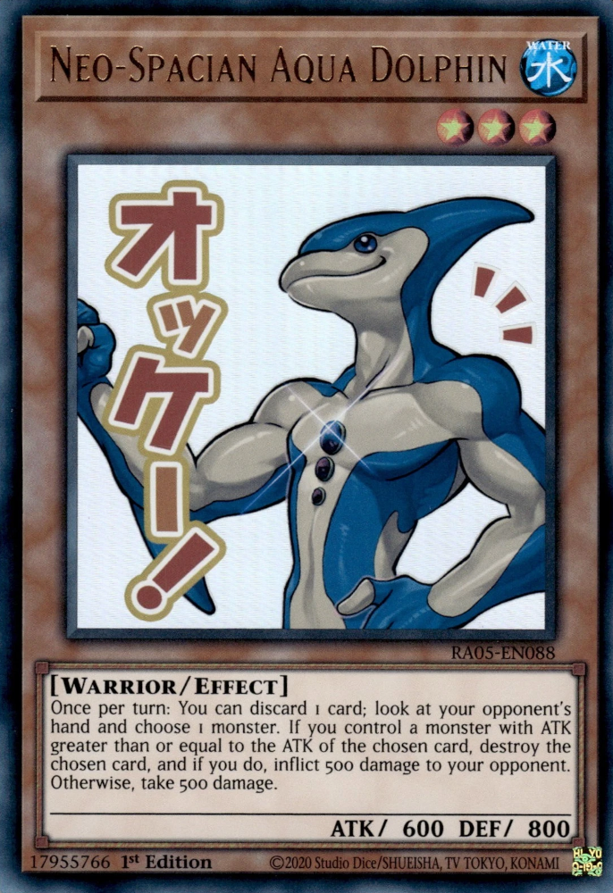 Neo-Spacian Aqua Dolphin - Yugipedia