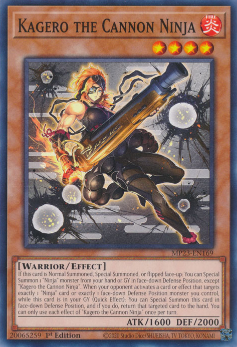 Kagero the Cannon Ninja - Yugipedia