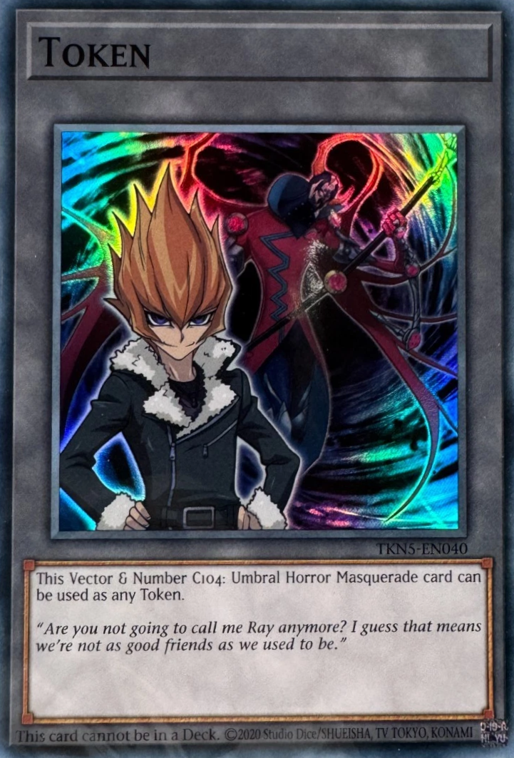 Token (Vector and "Number C104: Umbral Horror Masquerade")