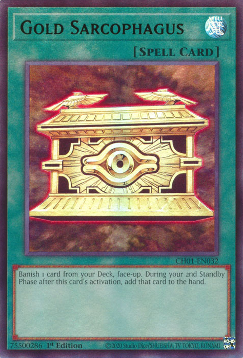 golden sarcophagus yugioh card list Gold (February 2024) by Aurbere Banish 1 card from your Deck Gold Sarcophagus - Yugipedia