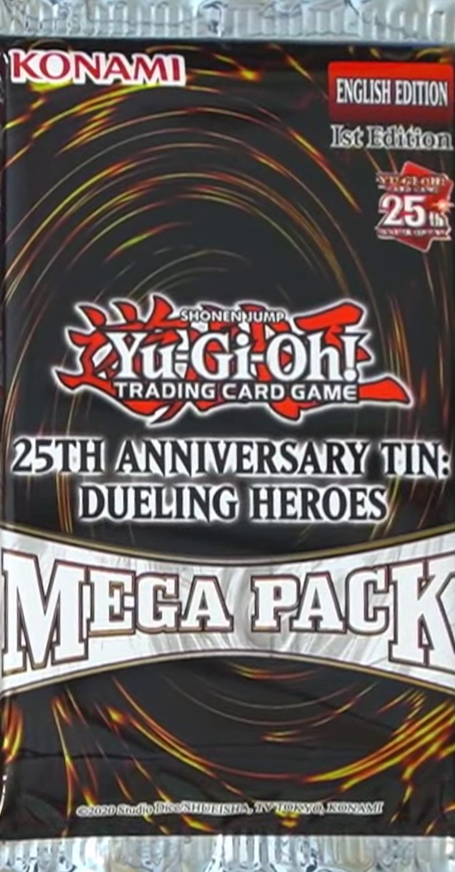 25th Anniversary Tin: Dueling Heroes Mega Pack - Yugipedia