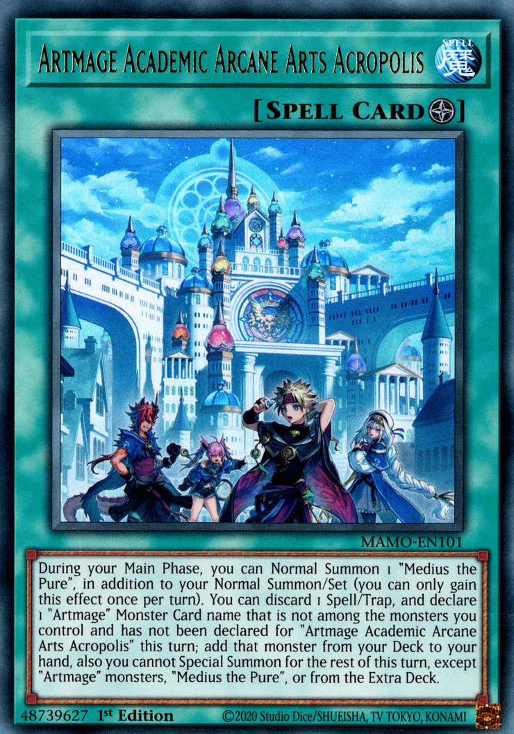 Artmage Academic Arcane Arts Acropolis - Yugipedia