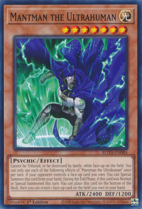 Mantman der Ultramensch (Mantman the Ultrahuman)