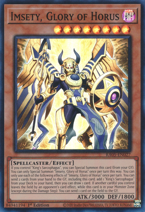 Amset, Ehre des Horus (Imsety, Glory of Horus)