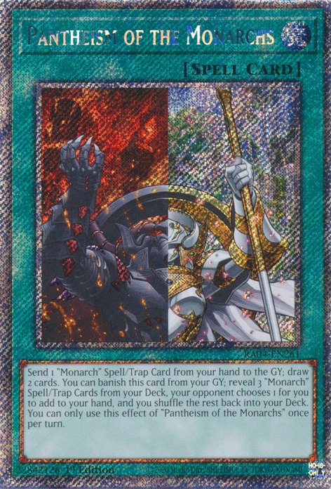 Pantheism of the Monarchs - Yugipedia Pantheism of the Monarchs - Yugipedia