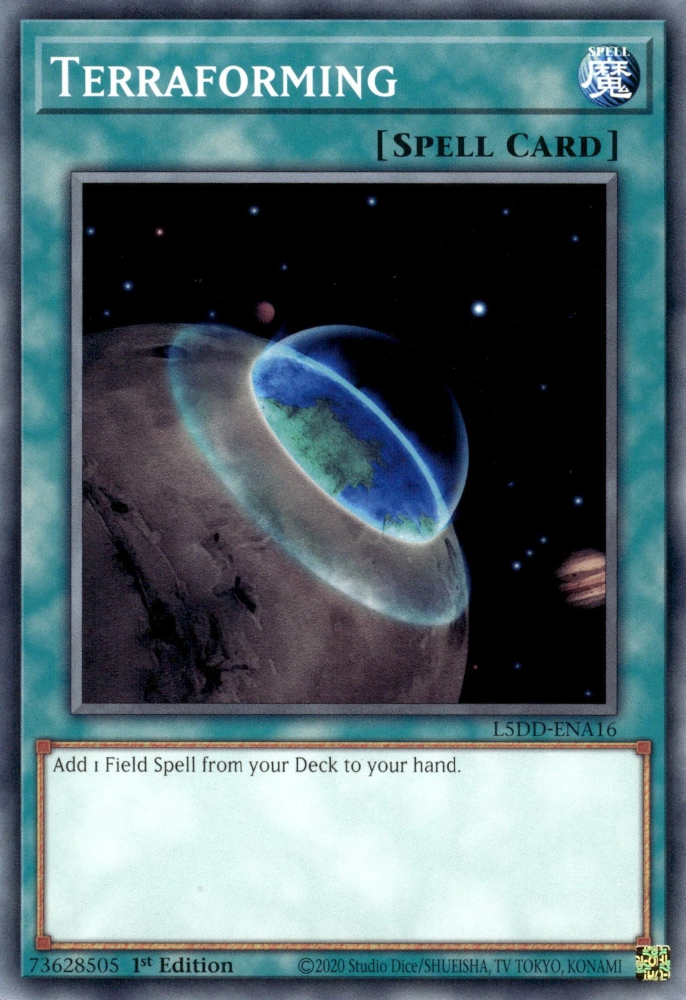 terraforming yugioh card Yugioh! 1x (DUOV player and collector. Terraforming