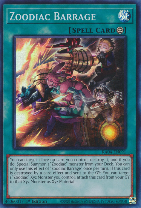 Zoodiac Barrage - Yugipedia