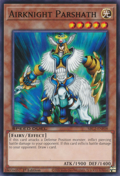 Airknight Parsath 遊戯王 天空騎士パーシアス 旧アジア Airknight Parshath - Yugipedia