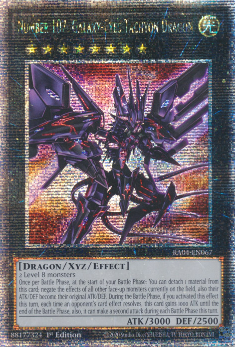 Number 107: Galaxy-Eyes Tachyon Dragon - Yugipedia