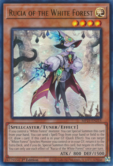 遊戯王 - ruka Rucia of the White Forest - Yugipedia