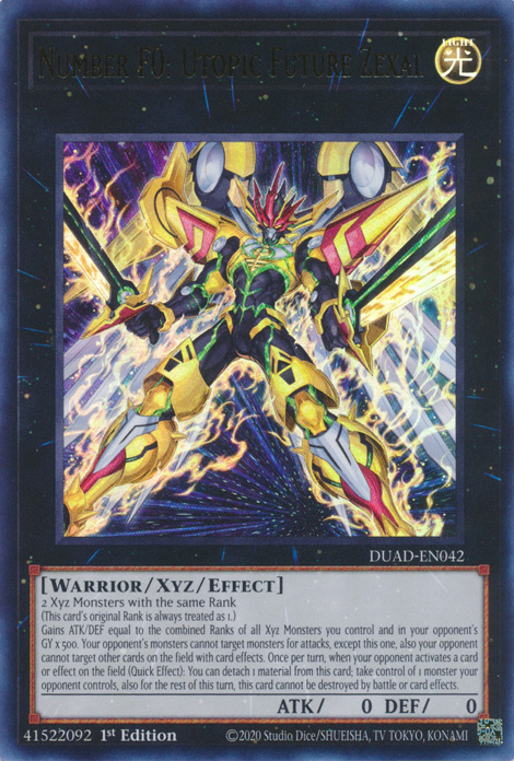 Number F0: Utopic Future Zexal - Yugipedia