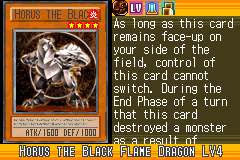 horus the black flame dragon lv4