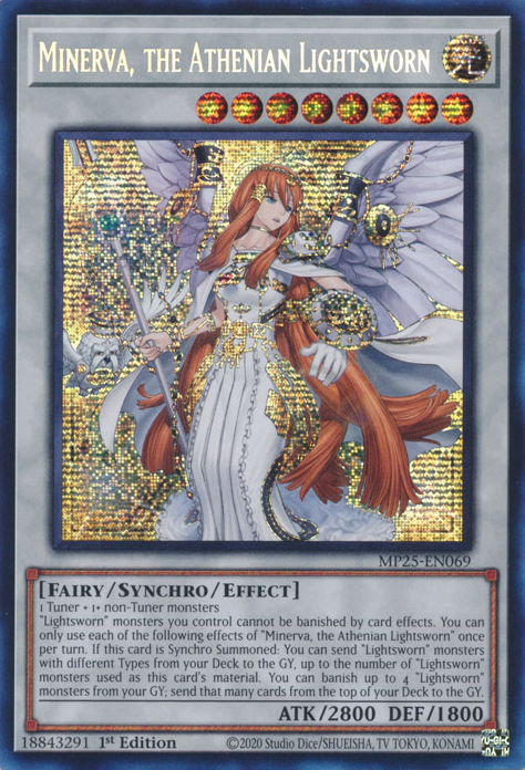 ミナデ 遊戯王カード Minerva, the Athenian Lightsworn - Yugipedia