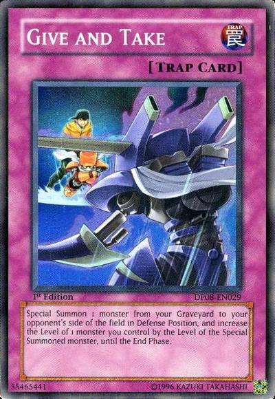 Give And Take Yugipedia Yu Gi Oh Wiki