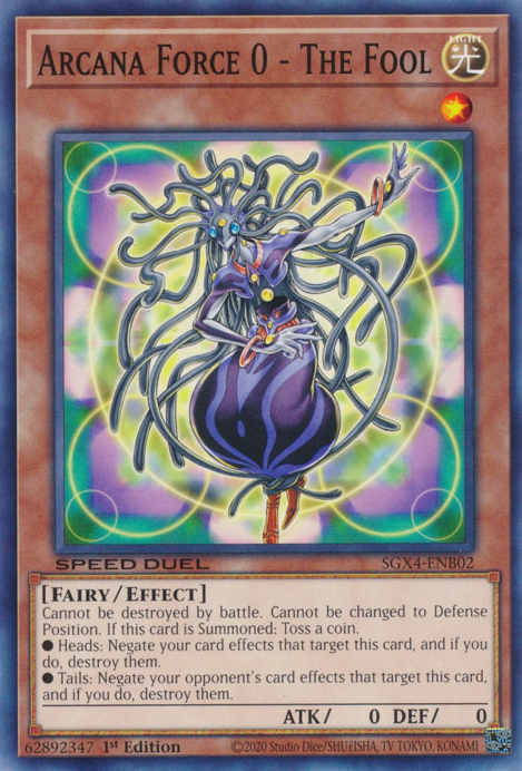 Arcana Force 0 - The Fool - Yugipedia