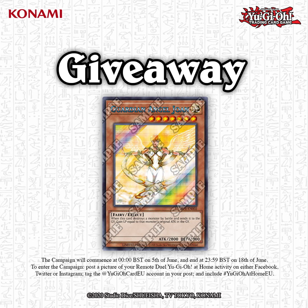 Yu-Gi-Oh! at Home Sweepstakes