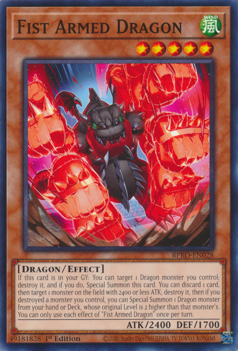 Fist Armed Dragon - Yugipedia