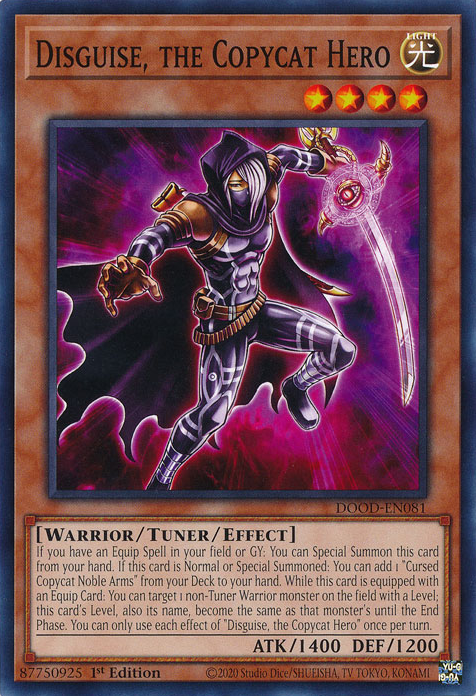Verkleider, der Nachahmungsheld (Disguise, the Copycat Hero)