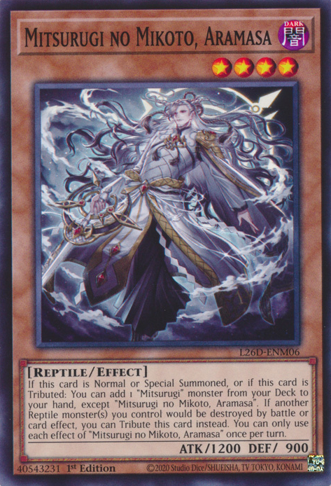 Mitsurugi no Mikoto, Aramasa - Yugipedia